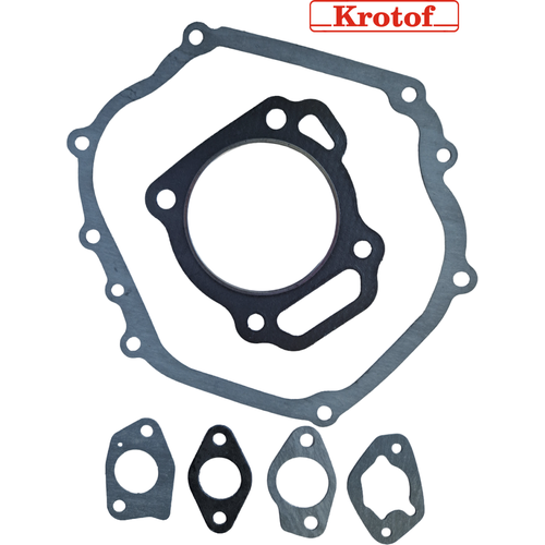 Прокладок картера (комплект 6 штук) двигателя мотоблока GX 390 13л. с, GX 420 15л. с, 188F Krotof ремкомплект карбюратора 188f gx 390 для мотоблоков