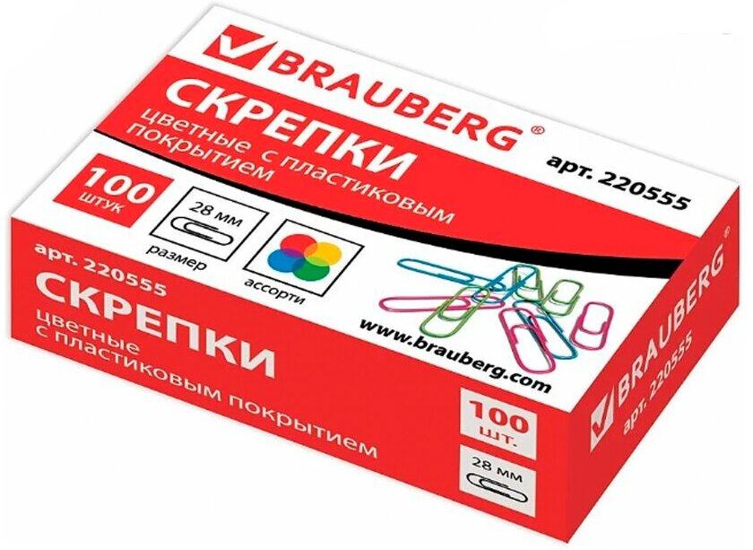 Скрепки Brauberg - фото №17