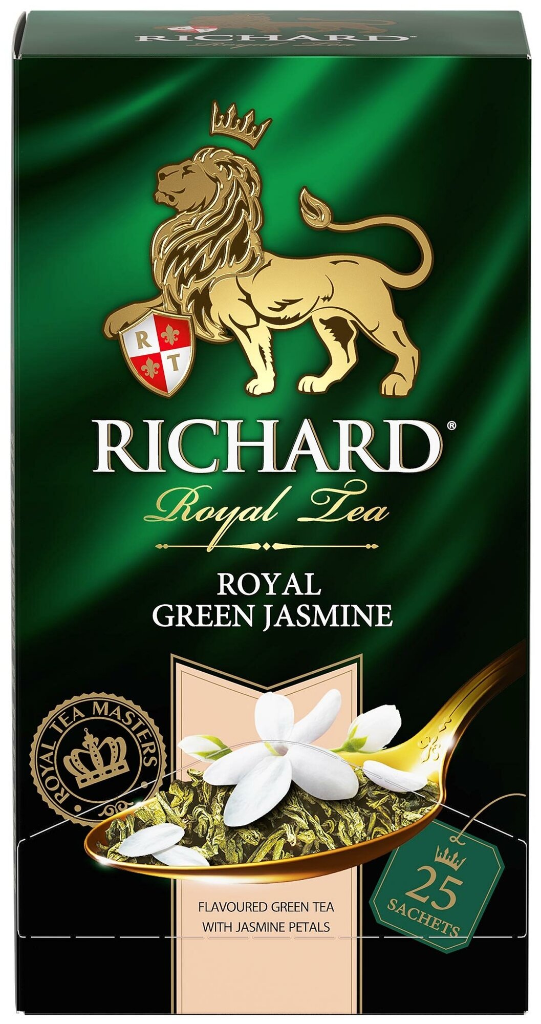 Чай Ричард Роял Грин Жасмин 25пак. - фотография № 1