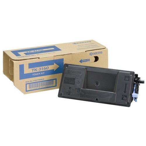 Тонер-картридж Kyocera TK-3160, черный, для принтера P3045dn, P3050dn, P3060dn (1T02T90NL1)