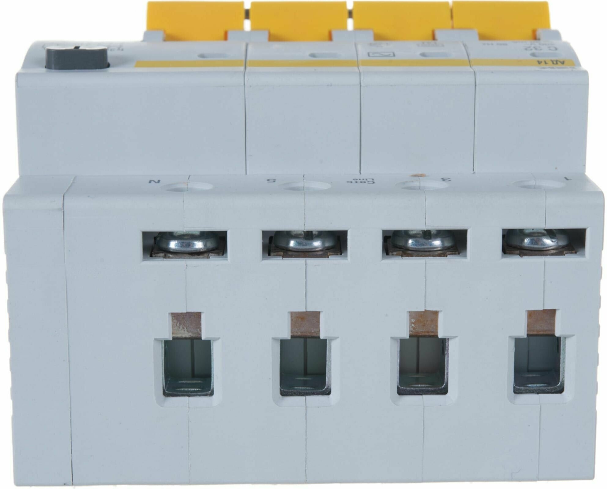 АД-14 MAD10-4-025-C-030 Автоматический выключатель дифференциального тока четырехполюсный 25А (тип AC, 4.5 кА) IEK - фото №14