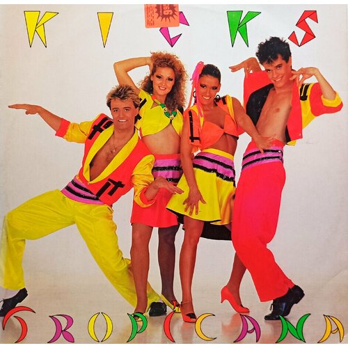 Kicks. Tropicana (Sweden, 1984) LP, EX kicks tropicana sweden 1984 lp ex