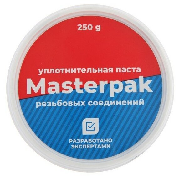 Паста уплотнительная Masterprof ИС.130897, вода, пар, 250 г - фотография № 2