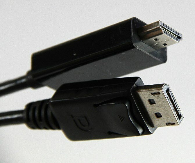 кабель DisplayPort M-HDMI M 1.8 метра Vcom - фото №7