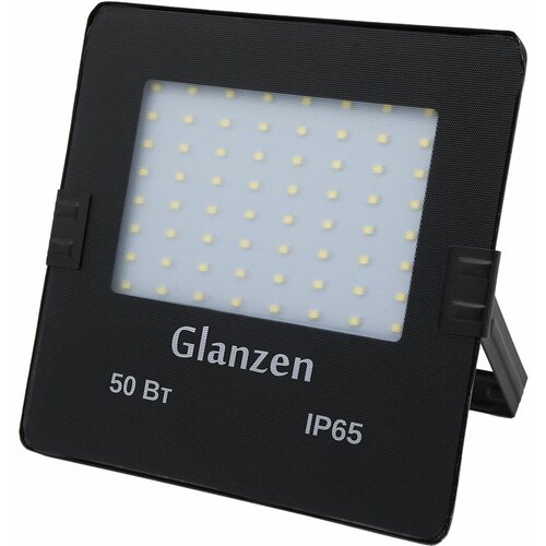 Прожектор светодиодный Glanzen FAD-0025-50, 50 Вт, свет: холодный белый