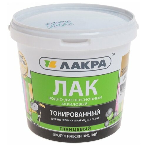 Лак лакра акриловый 0,9 кг рябина