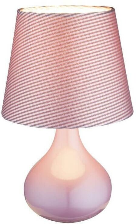 Настольная лампа Globo Freedom 21652 цвет Фиолетовый/Фиолетовый материал Металл/Ткань