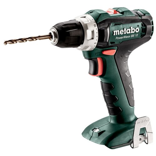 Аккумуляторная дрель-шуруповерт Metabo PowerMaxx BS 12 0 MetaLoc, без аккумулятора