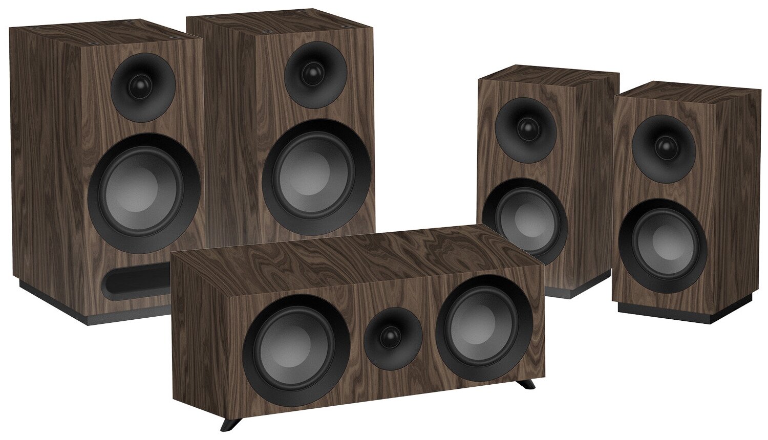 Комплект акустических систем Jamo S 803 HCS Walnut