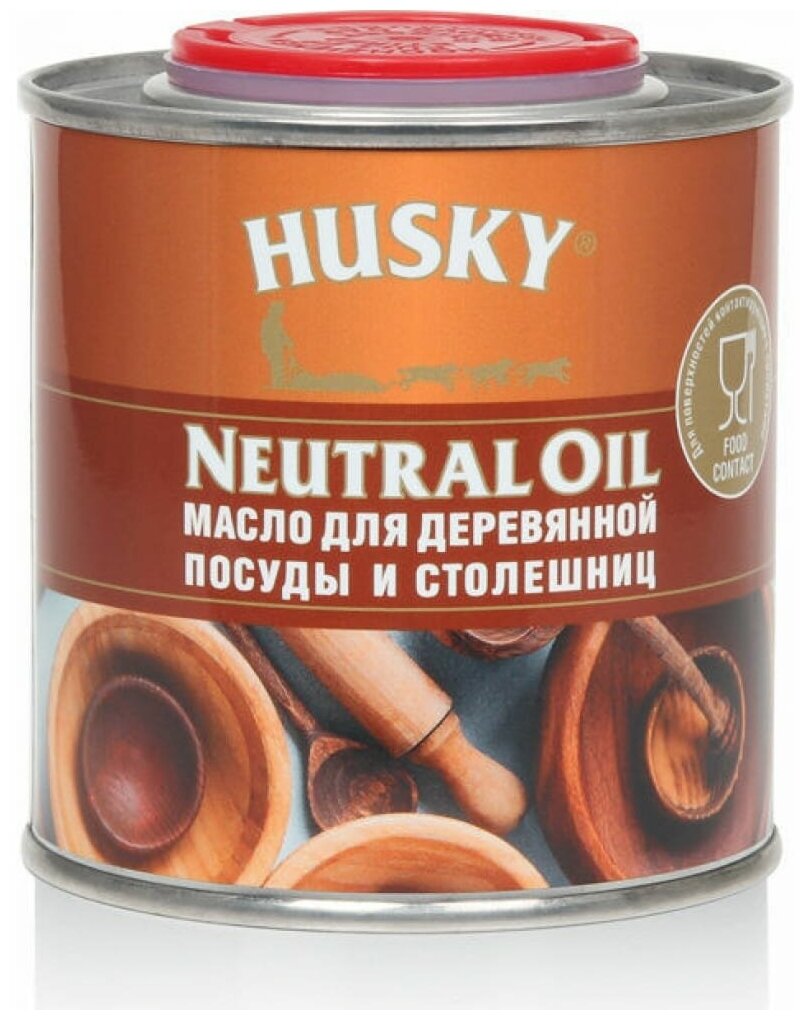 Масло для деревянной посуды и столешниц HUSKY SIBERIAN 0,25 л 31122