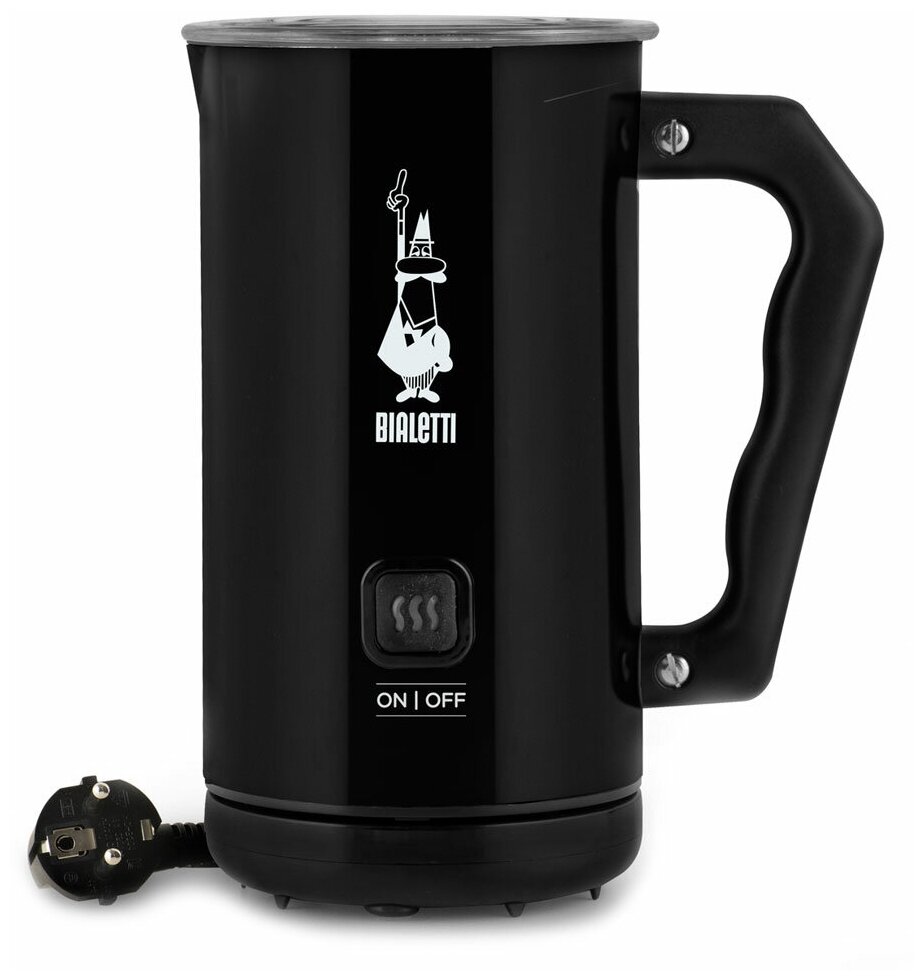 Вспениватель молока Bialetti MKF02 Электрический чёрный (4433)