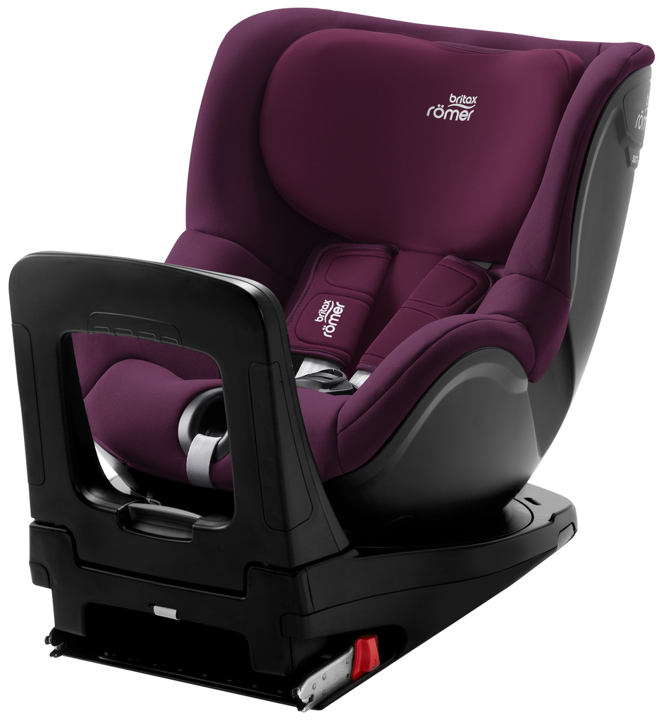 Детское автокресло Britax Roemer Dualfix i-Size Burgundy Red Trendline