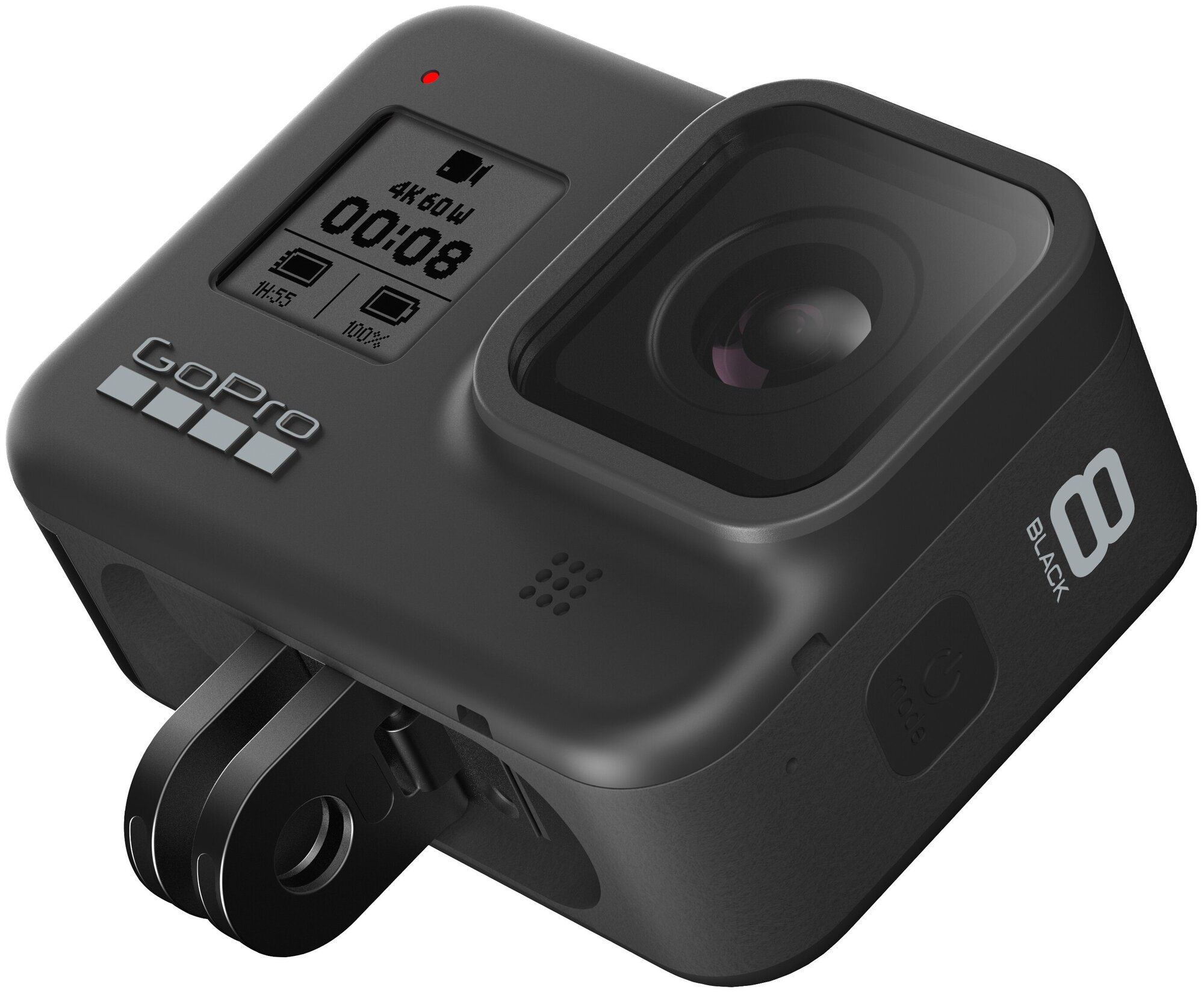 Экшн-камера GoPro HERO8 CHDHX-801 12МП 3840x2160 1220 мА·ч