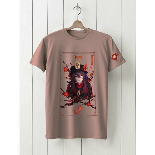 фото Футболка твоя футболка!, размер l, розовый