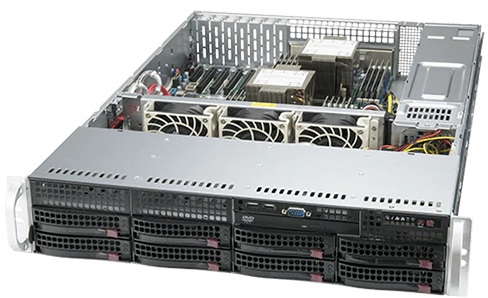 Платформа SuperMicro SYS-620P-TRT C621A 10G 2P 2x1200W