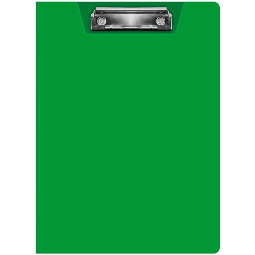 Набор из 20 штук Папка клип-борд Бюрократ -PD602GRN A4 пластик 1.2мм зеленый с крышкой
