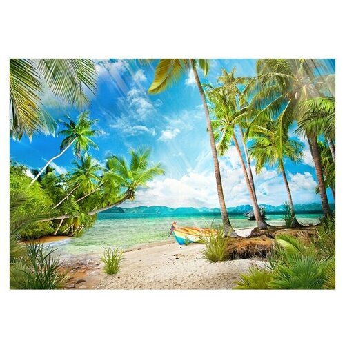 Фотообои Fotooboikin Райский пляж 400х270 5580₽