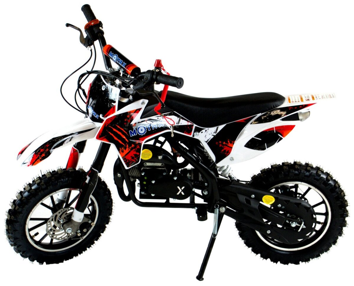 Характеристики модели MOTAX Мотоцикл мини кросс 50cc с механическим ...