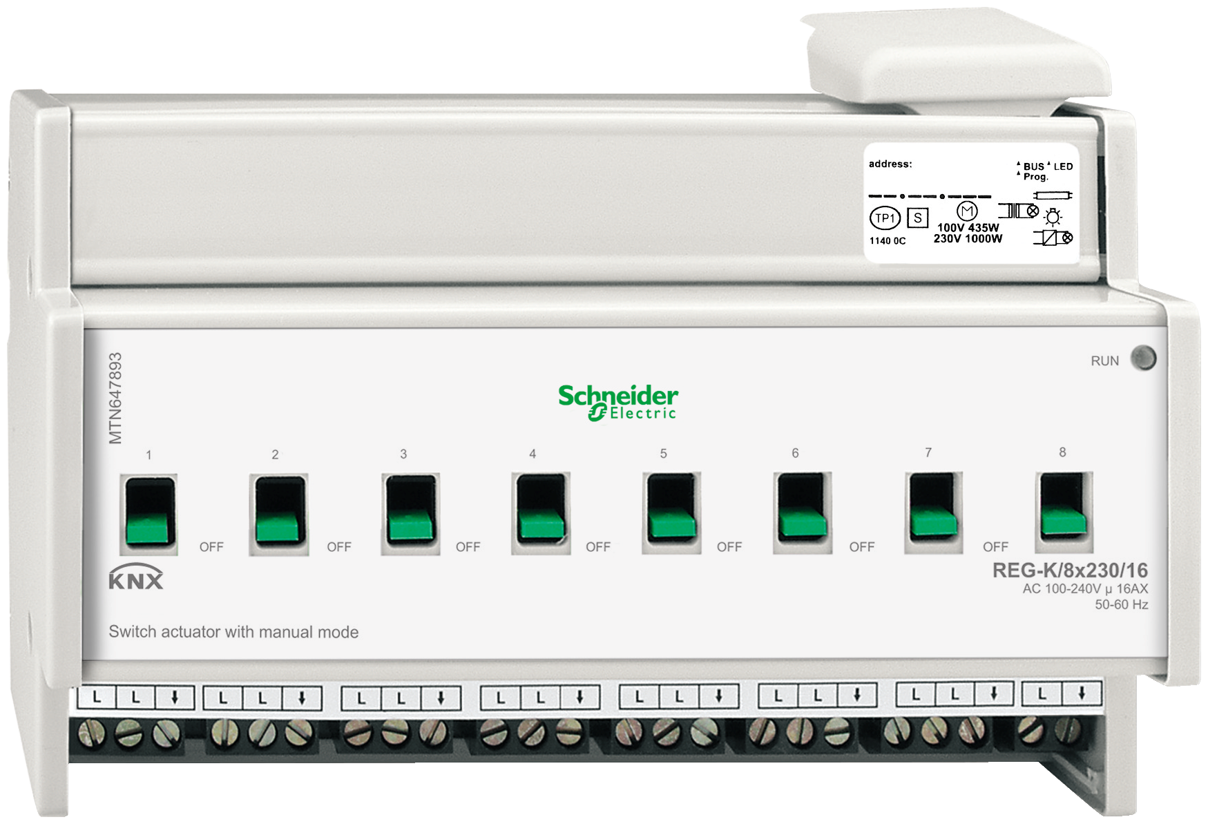 Релейный актуатор (активатор) для информационной шины Schneider Electric MTN647893