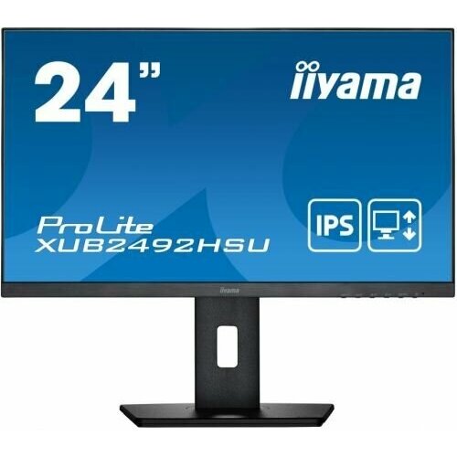Монитор 238 Iiyama XUB2492HSU-B5 1920x1080 IPS LED 169 HAS Pivot 250cd 178гр178гр 75Hz HDMI VGA DP USB 2593000₽