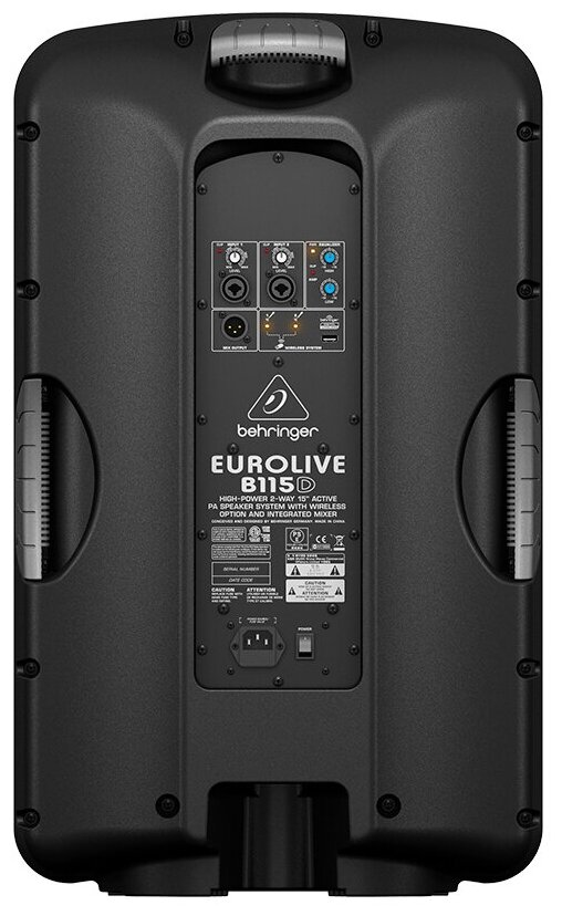 Акустическая система BEHRINGER Eurolive B115D назначение: концертная, черный