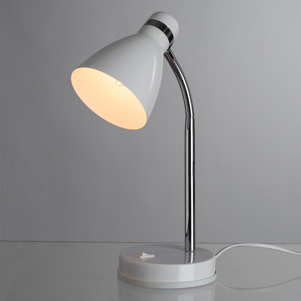 Лампа офисная Arte Lamp Mercoled A5049LT-1WH, E27, 60 Вт, белый - фотография № 4