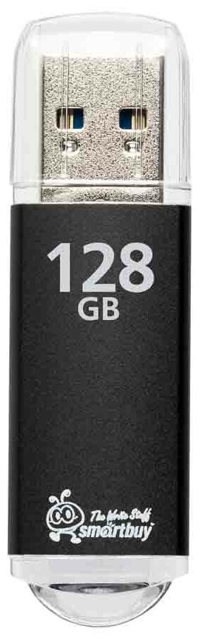 Флеш-накопитель USB 3.0/3.1 Gen1 Smartbuy 128GB V-Cut Black (SB128GBVC-K3)