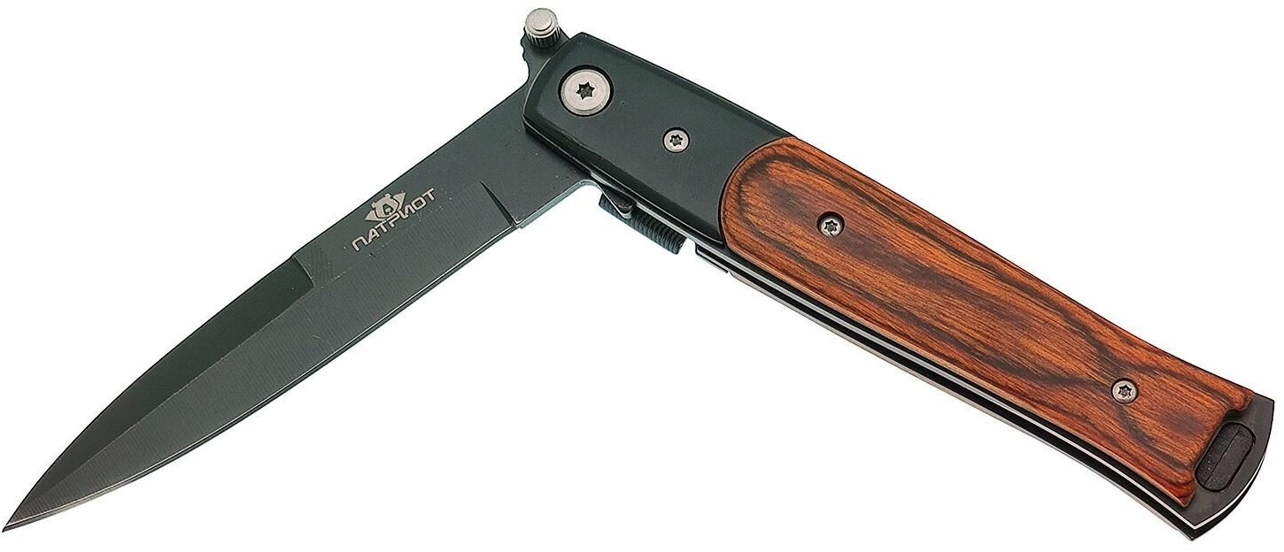 фото Нож складной (9/22см) Патриот PT-TRK87-2 Дерево