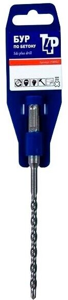 Бур по бетону T4P, SDS+, 12*310мм - фото №3