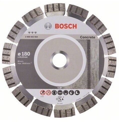 Алмазный отрезной круг Best for Concrete Bosch 2 608 602 654 - фотография № 1