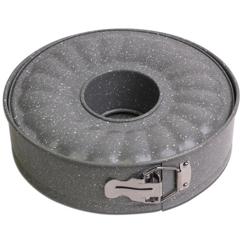 Разъемная форма Kamille 267см со сменным дном для кекса и антипригарным покрытием мрамор KM-6023 95700₽