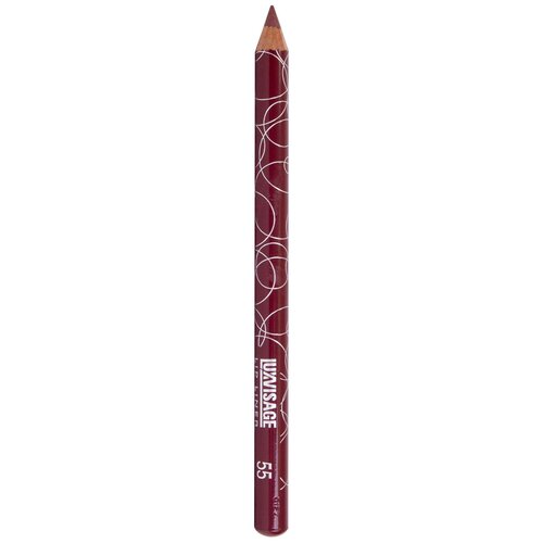 LUXVISAGE карандаш для губ Lip Liner, 55 коричнево-бордовый карандаш для губ luxvisage тон 74 пыльный лиловый