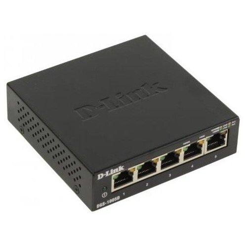 Коммутатор D-Link DGS-1005D/J2A 5G неуправляемый коммутатор d link dgs 1005d j2a