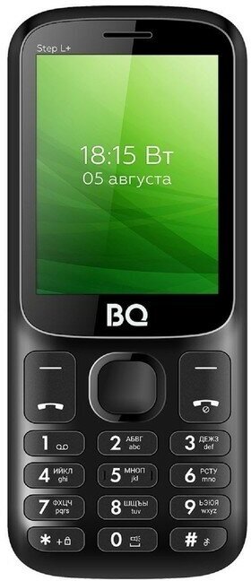 BQ Сотовый телефон BQ M-2440 Step L+, 2.4", 2 sim, 32Мб, microSD, 800 мАч, чёрный