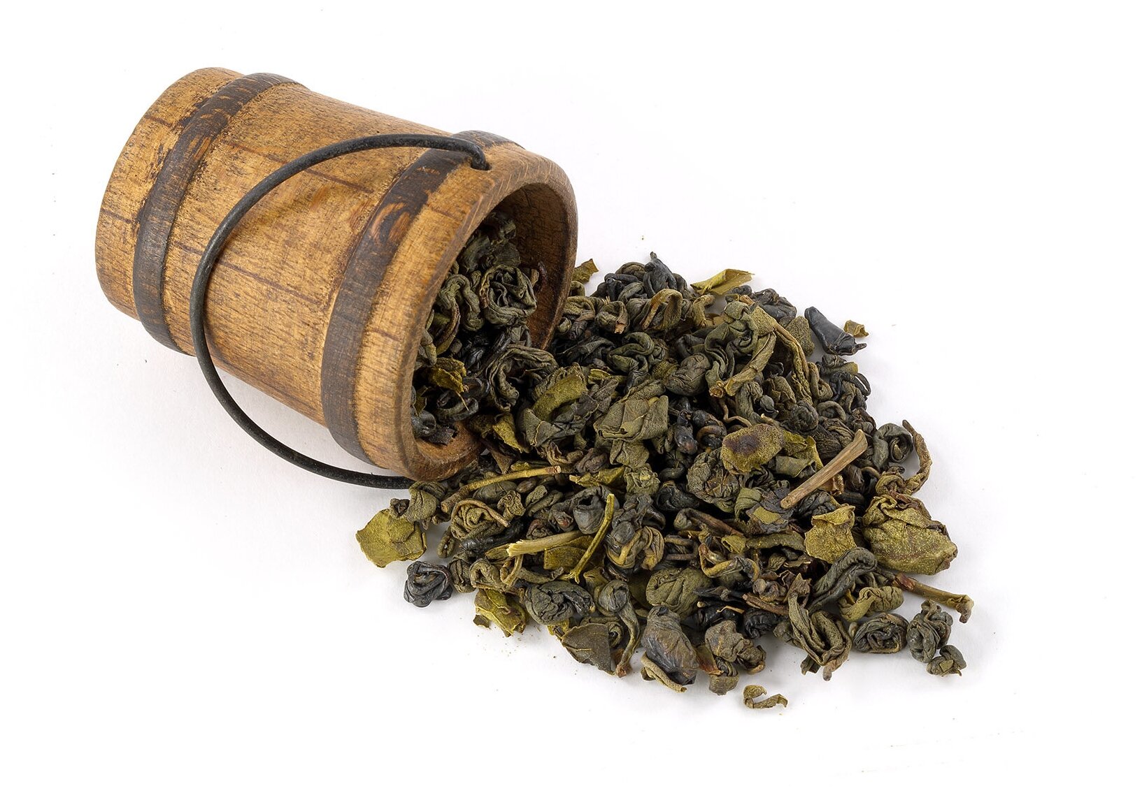 Чай листовой зеленый Halpe Ганпаудер, крупнолистовой байховый, порох, 250 г - фотография № 5