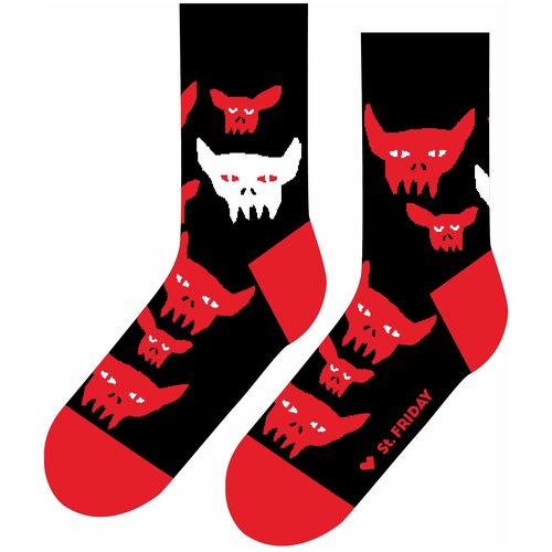 фото Носки st. friday сотона, размер 34-37, разноцветный