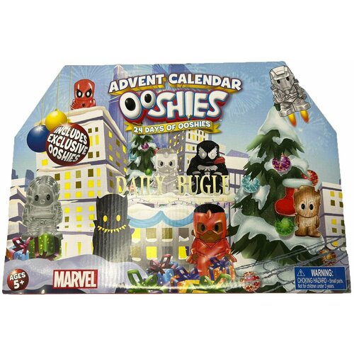 Адвент-календарь Ooshies Marvel advent calendar 24 дня сюрпризов + подарок