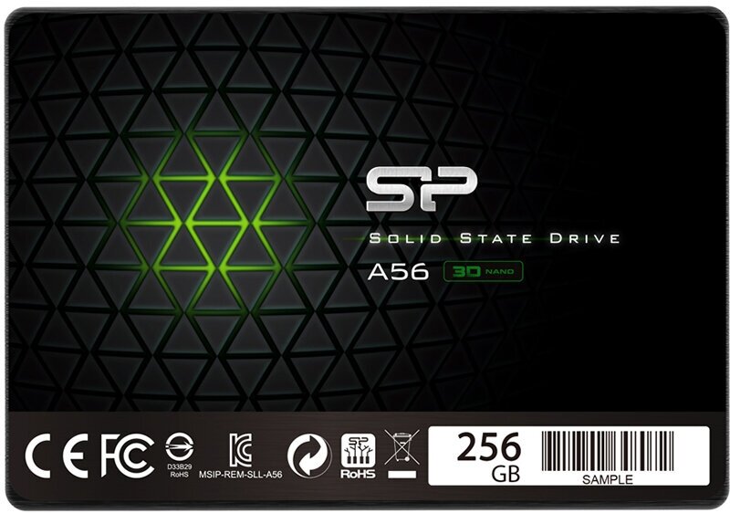 Твердотельный накопитель Silicon Power A56 256Gb SP256GBSS3A56B25