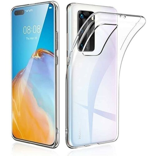 Накладка силиконовая для Huawei P40 прозрачная