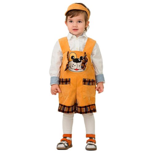 Костюм Батик, размер 104, оранжевый карнавальный костюм для мальчика буратино размер 104 52