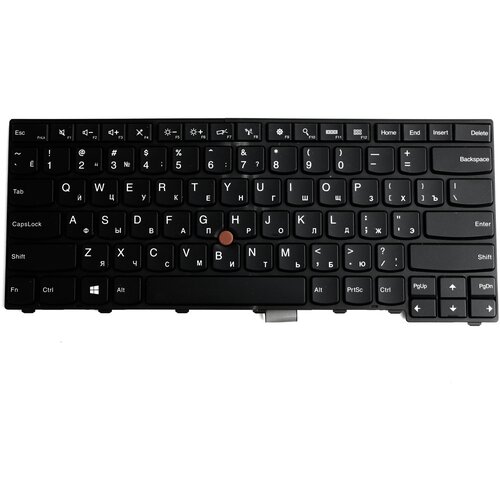 Клавиатура для ноутбука Lenovo ThinkPad L440 с рамкой p/n: SN5320W 852-41776-BXA, FRU P/N 04Y0885