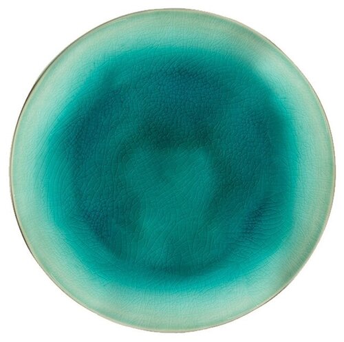 Тарелка закусочная Riviera 21,6 см материал керамика, цвет лазурный, Costa Nova, Португалия, NAP215-01616F