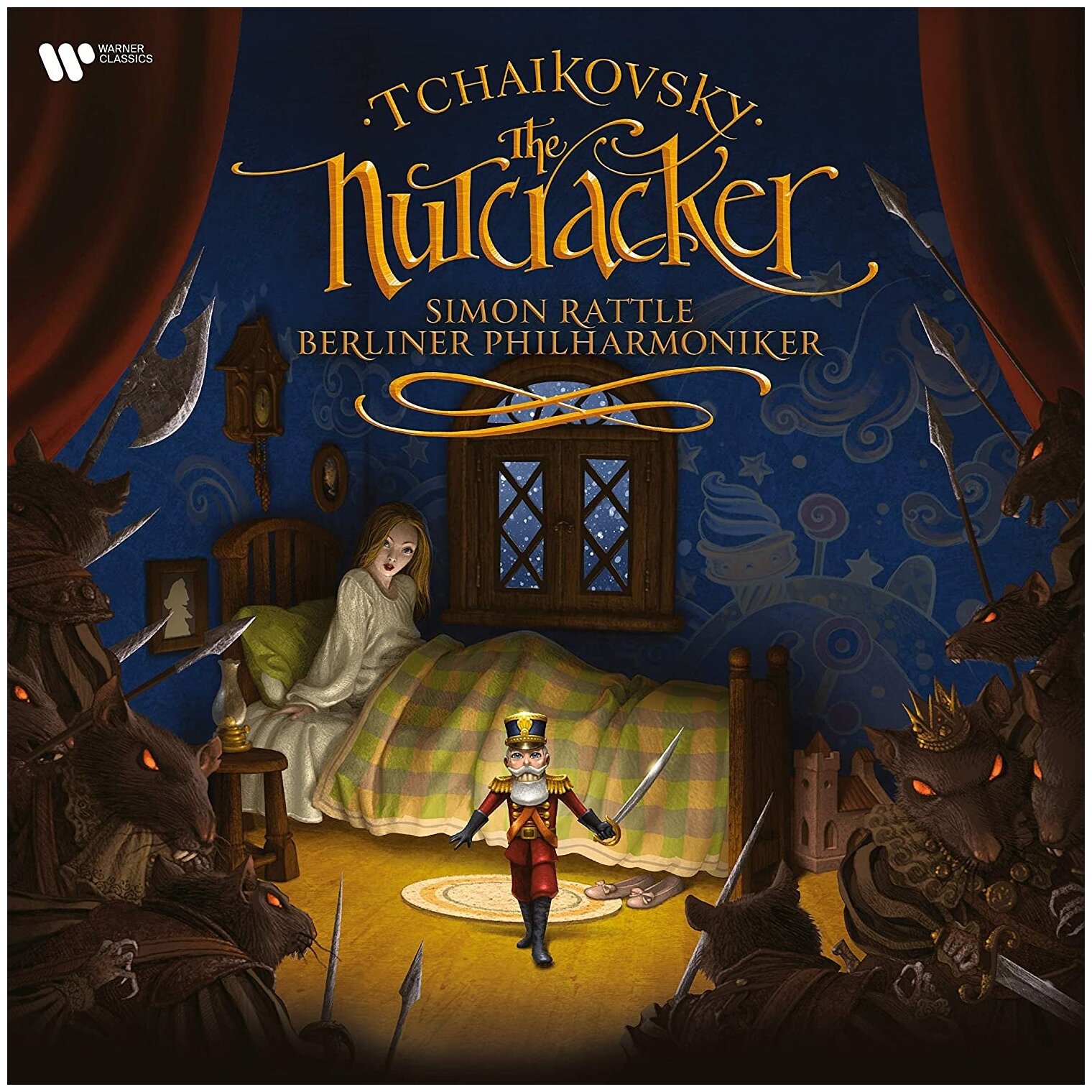 Виниловая пластинка Simon Rattle. Tchaikovsky: Nutcracker (2 LP)