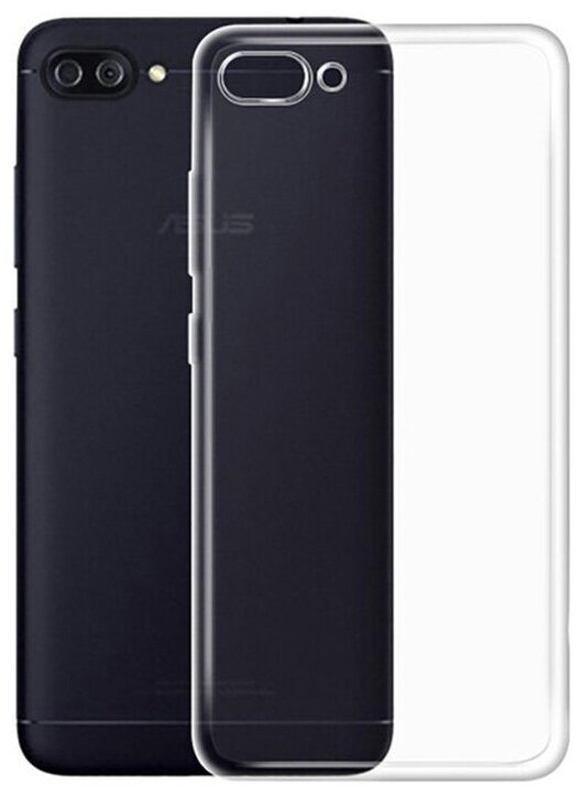 Защитный чехол на Asus Zenfone 4 Max (ZC554KL) / Асус Зенфон 4 Макс (ЗЦ554КЛ) прозрачный
