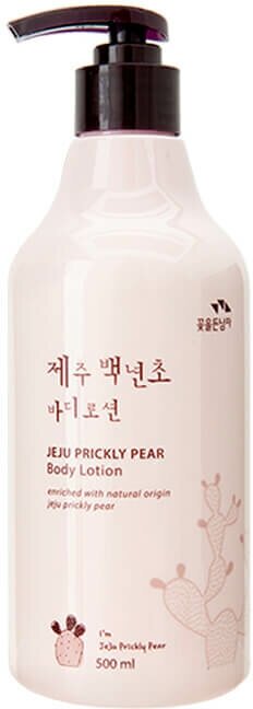 Flor de Man Лосьон для тела с кактусом увлажняющий Jeju Prickly Pear Body Lotion 500 мл 1 шт