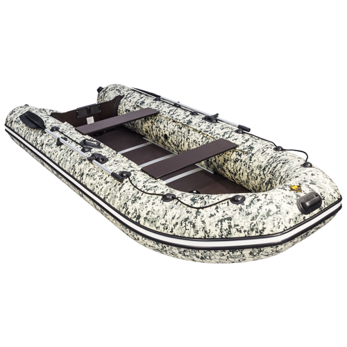 Надувная лодка Ривьера 3400 СК Компакт камуфляж