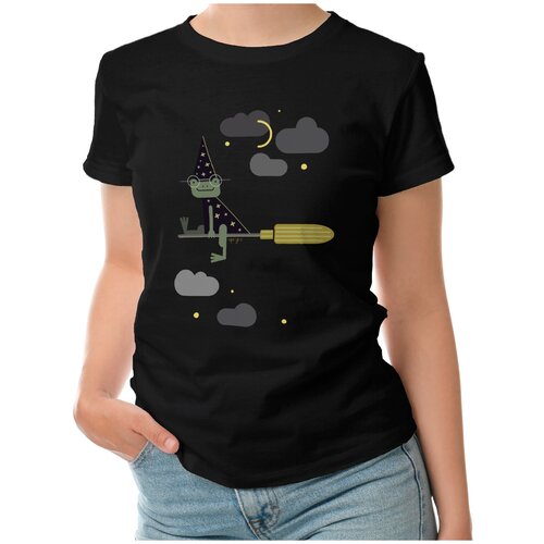 фото Футболка roly, размер s, черный