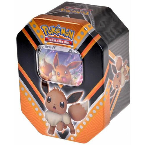 Pokemon ККИ: V Power Tin - Eevee на английском языке