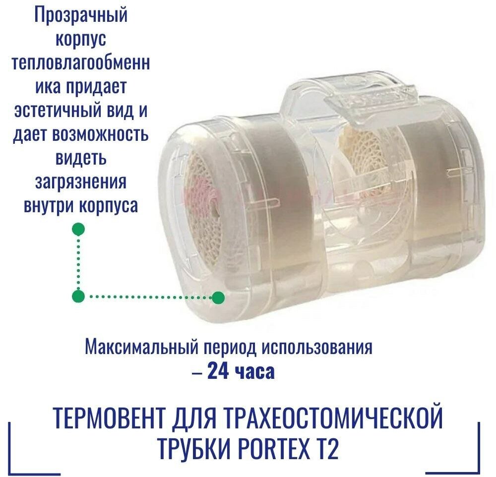 Термовент для трахеостомической трубки Portex T2 [100/570/022]