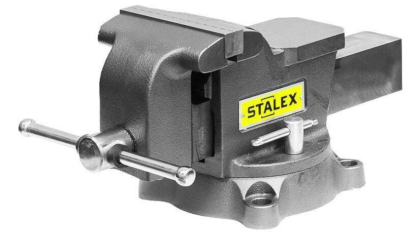 Тиски слесарные "Горилла" STALEX, 200 х 150 мм, арт. M80D